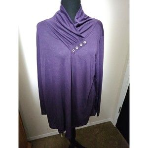 womens blouses size 4Xl unbranded purple #63